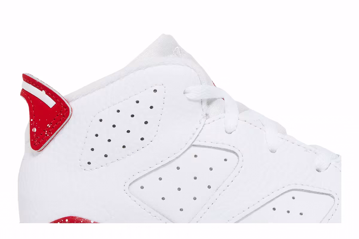 Air Jordan 6 TD Red Oreo, view 3