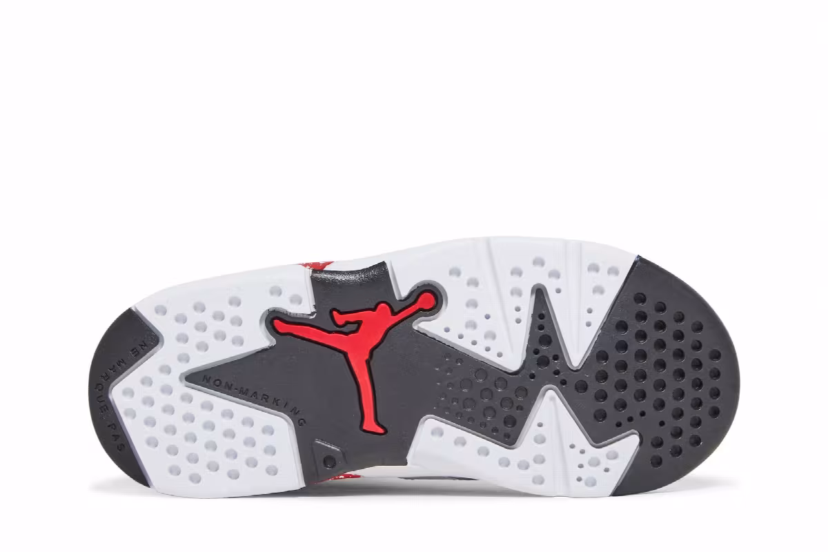 Air Jordan 6 TD Red Oreo, view 5