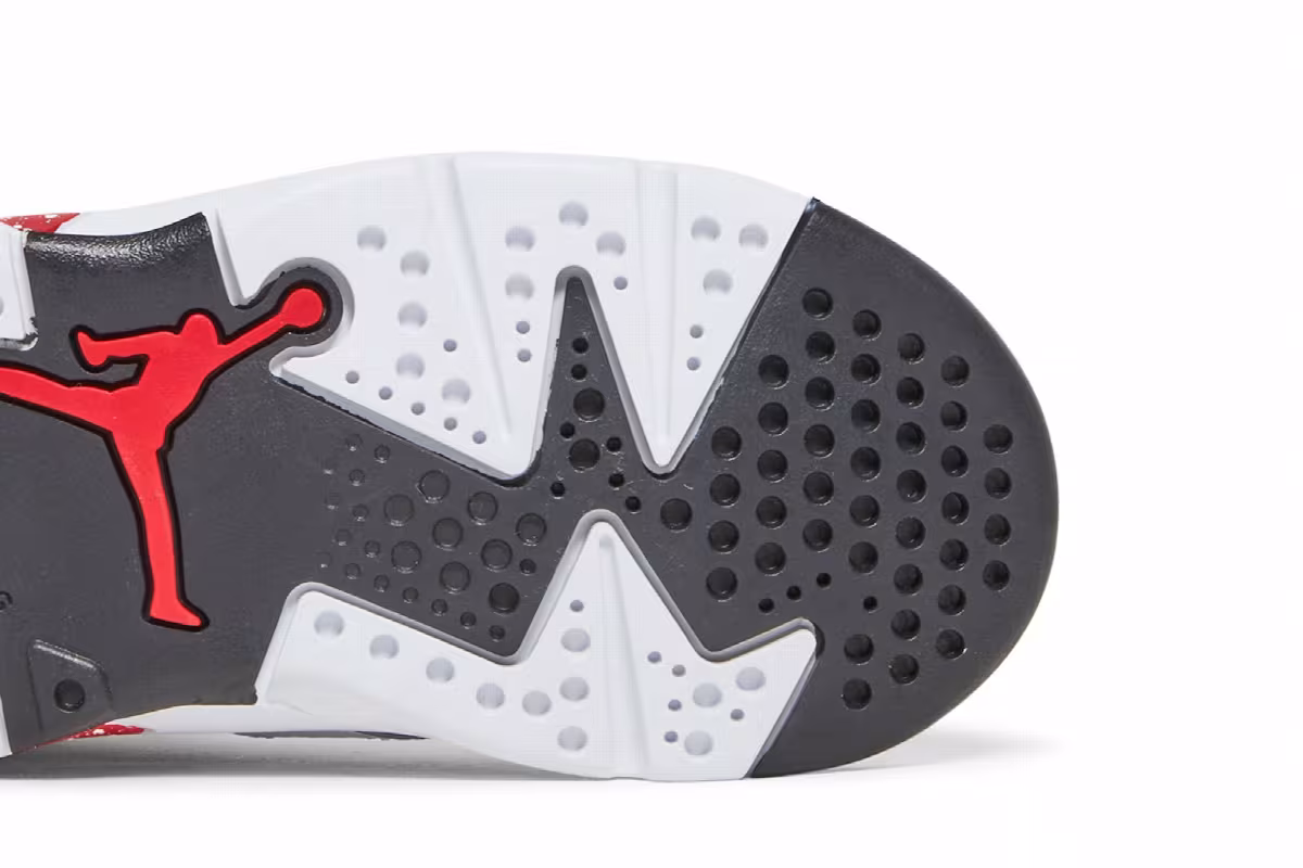 Air Jordan 6 TD Red Oreo, view 6