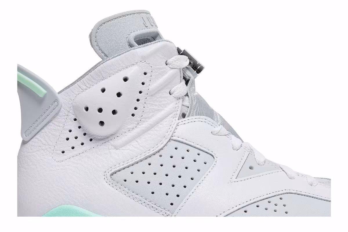 Women's Air Jordan 6 Mint Foam, view 3