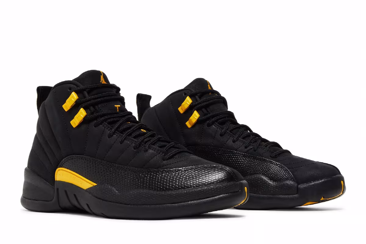 Air Jordan 12 Black Taxi, view 9
