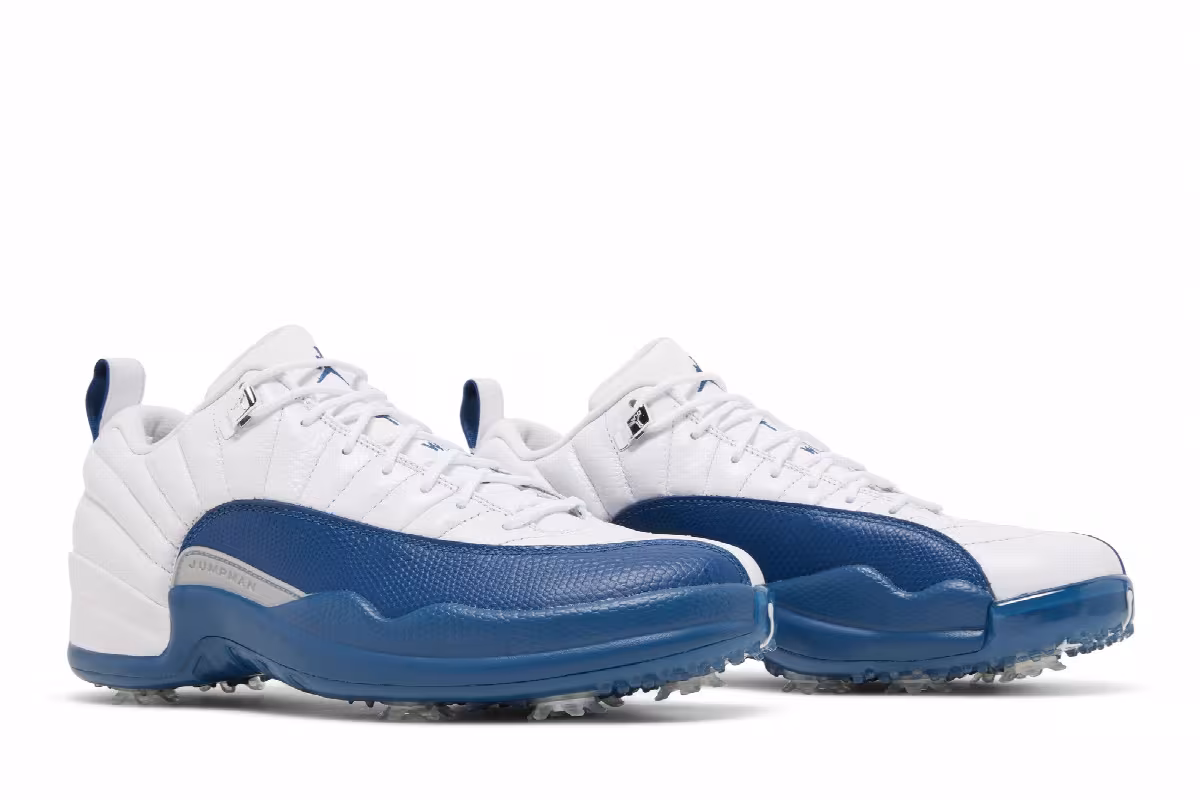 Air Jordan 12 Low Golf French Blue, view 9