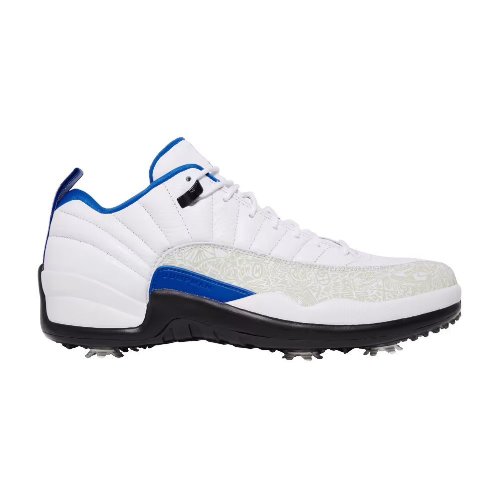 Air Jordan 12 Low Golf White Game Royal