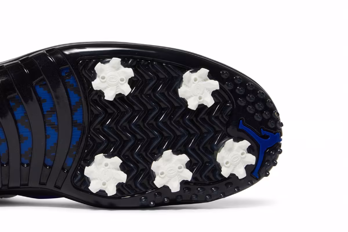 Air Jordan 12 Low Golf White Game Royal, view 6