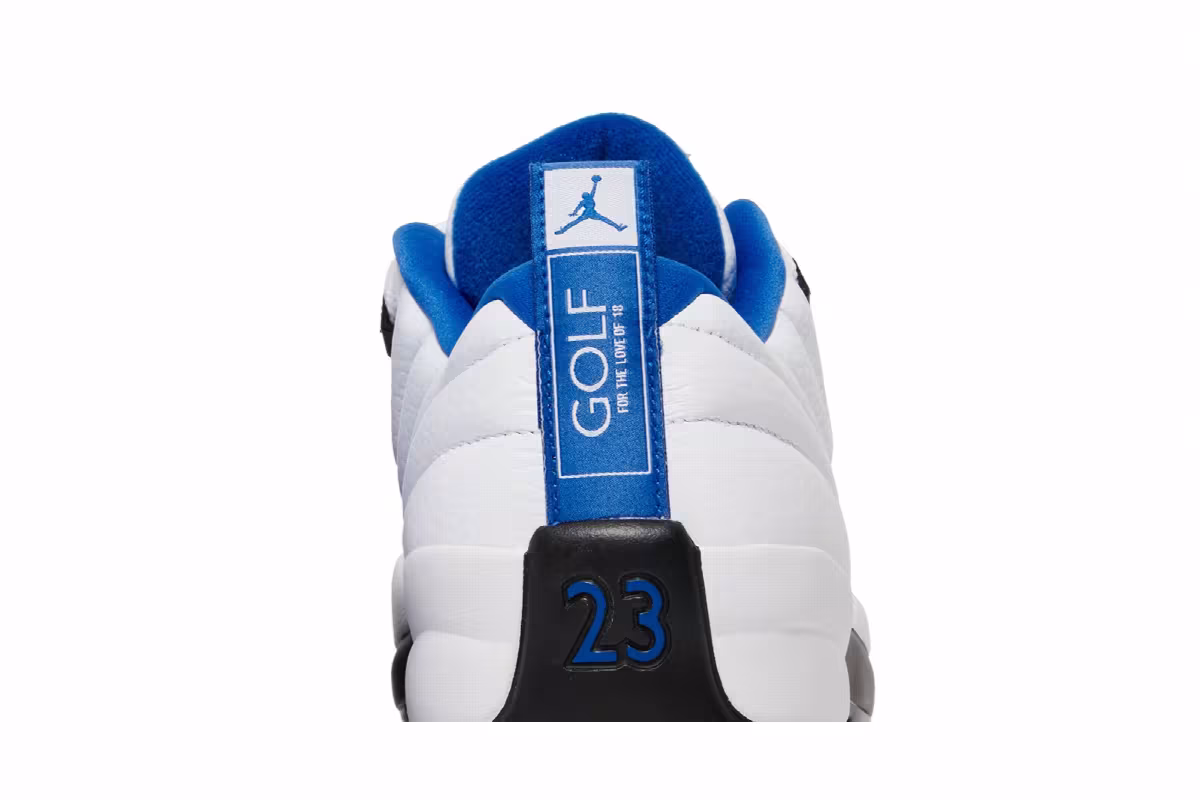 Air Jordan 12 Low Golf White Game Royal, view 8