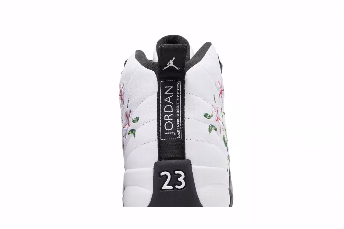 Air Jordan 12 GS Floral, view 8