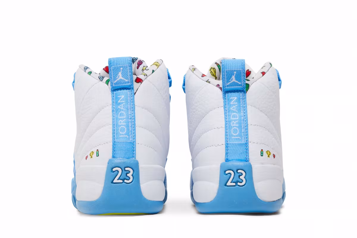 Air Jordan 12 GS Emoji, view 7