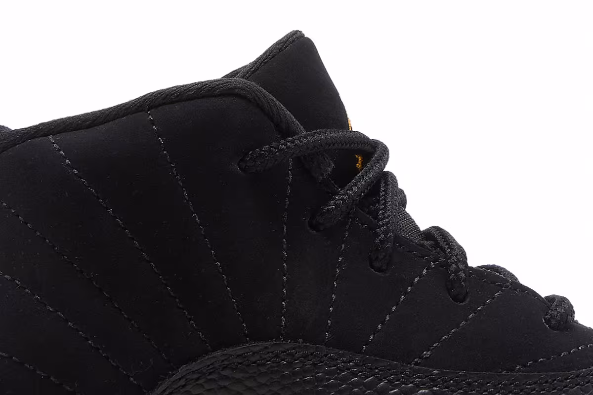 Air Jordan 12 TD Black Taxi, view 3