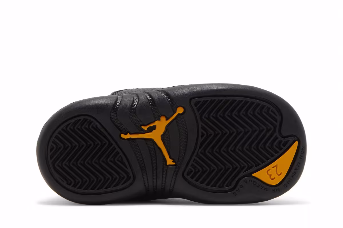 Air Jordan 12 TD Black Taxi, view 5
