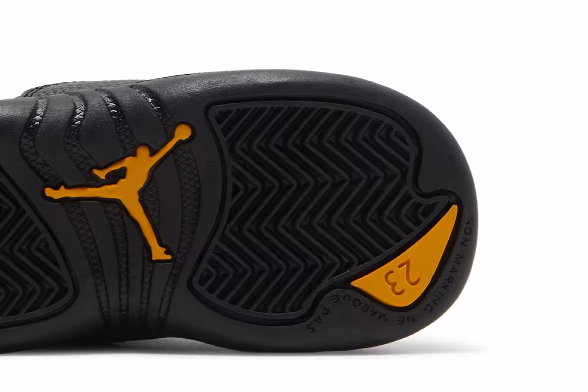 Air Jordan 12 TD Black Taxi, view 6