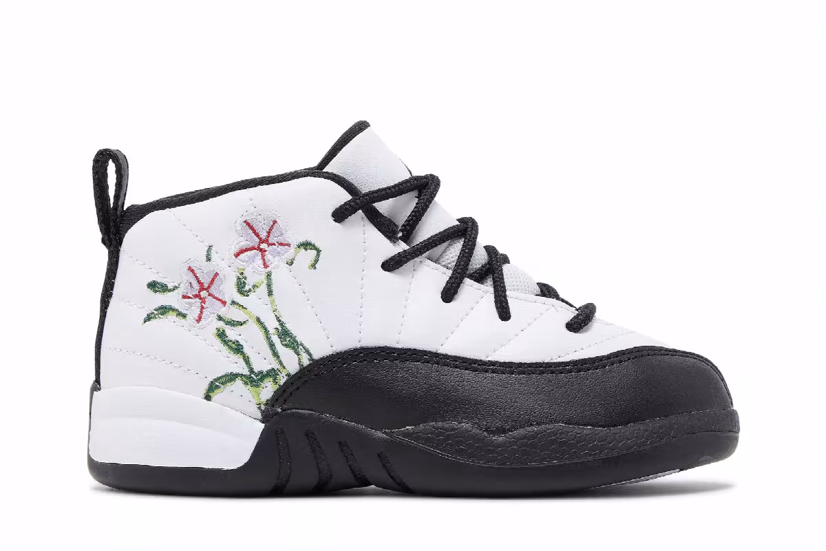 Air Jordan 12 TD Floral, view 2