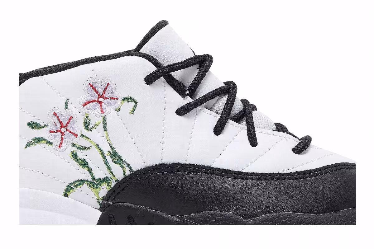 Air Jordan 12 TD Floral, view 3