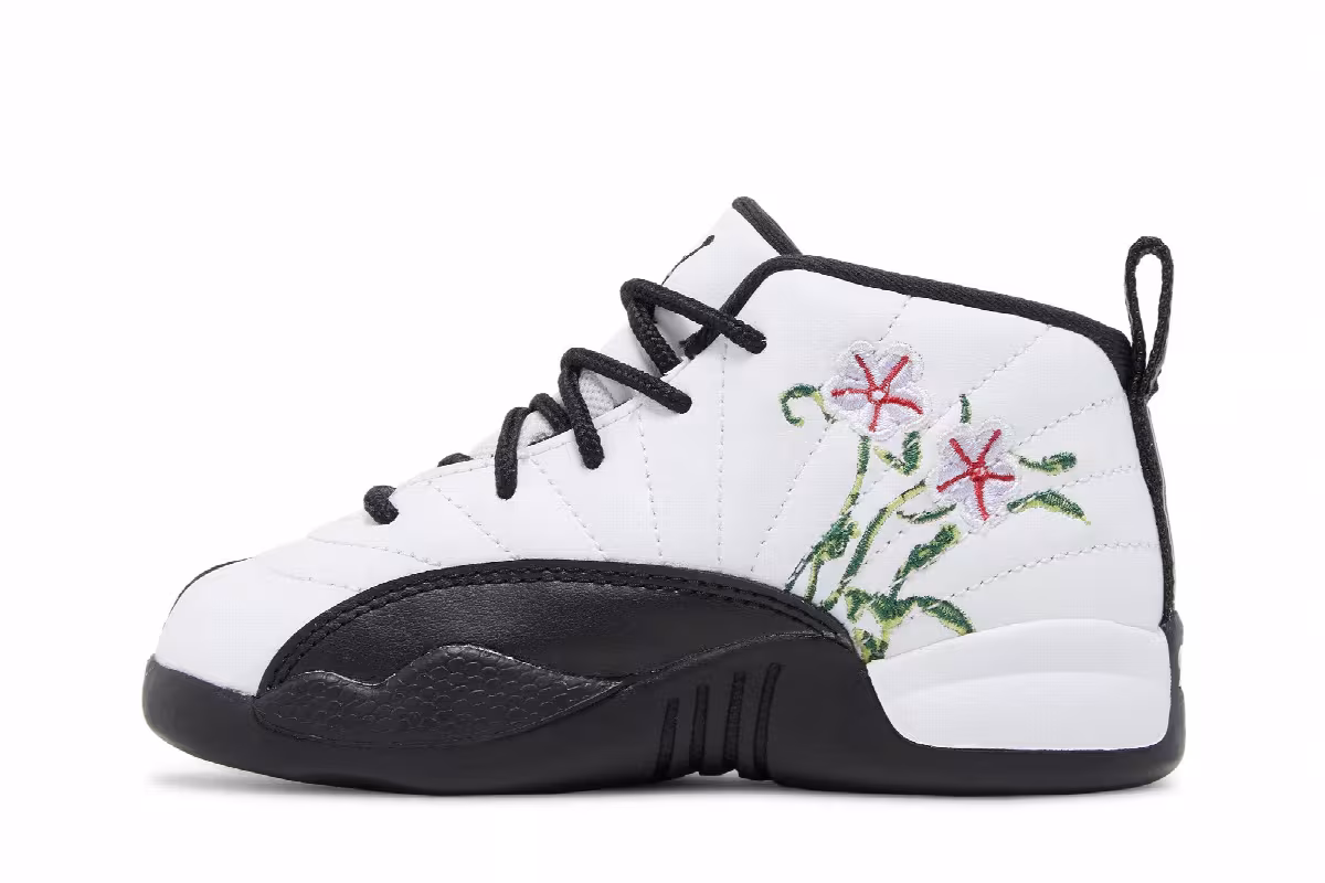 Air Jordan 12 TD Floral, view 4