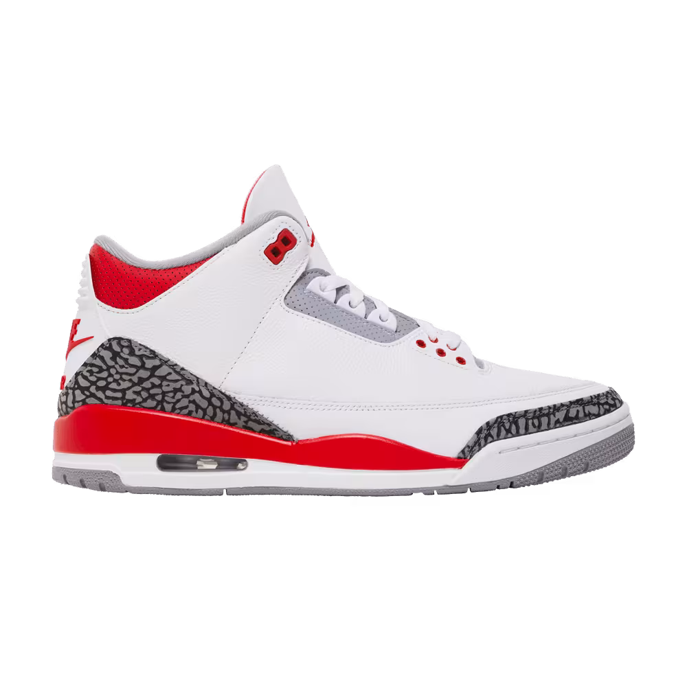 Air Jordan 3 Fire Red 2022