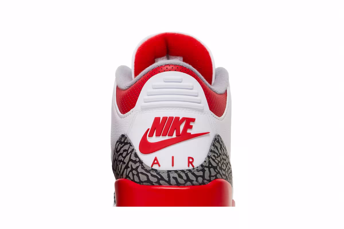 Air Jordan 3 Fire Red 2022, view 8
