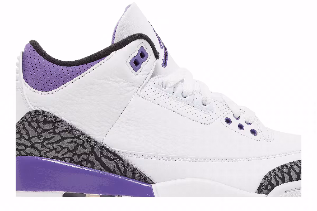 Air Jordan 3 Dark Iris, view 3