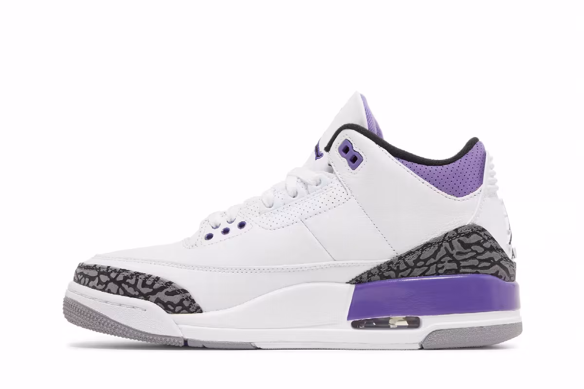 Air Jordan 3 Dark Iris, view 4