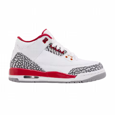 Air Jordan 3 Retro GS 'Cardinal Red'