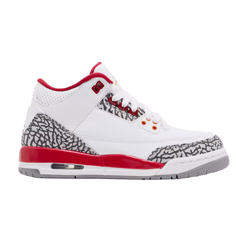 Air Jordan 3 GS Cardinal Red