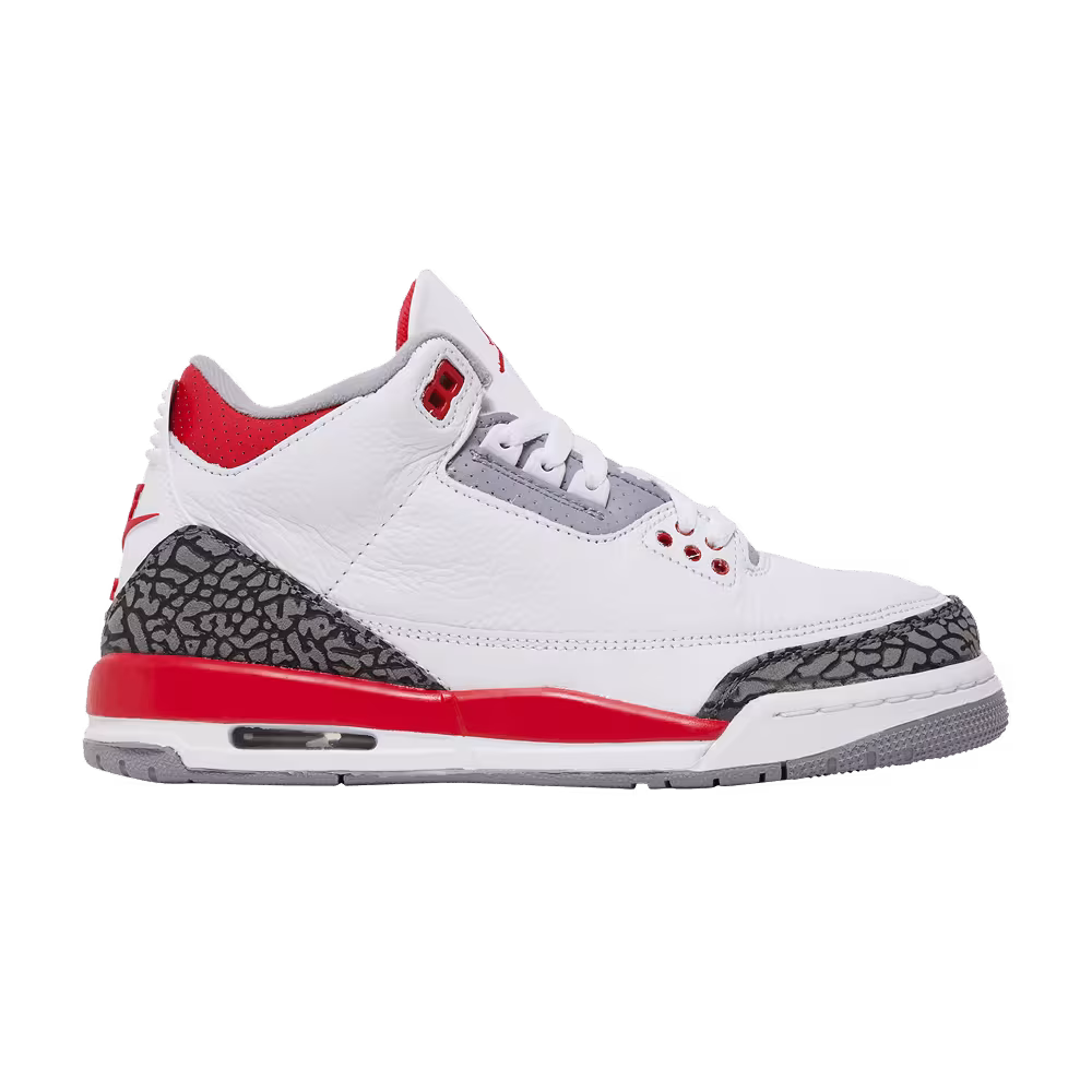 Air Jordan 3 GS Fire Red 2022