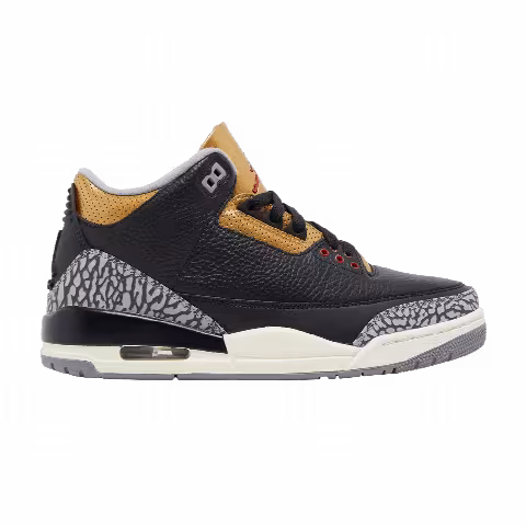 Wmns Air Jordan 3 Retro 'Black Gold'
