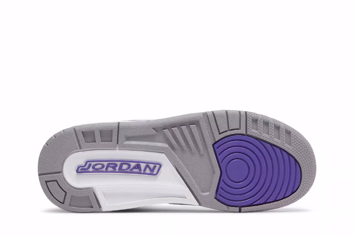 Air Jordan 3 GS Dark Iris, view 5