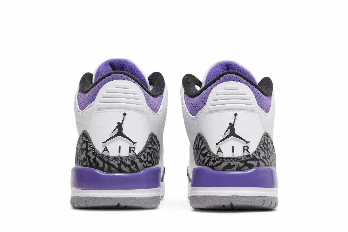 Air Jordan 3 GS Dark Iris, view 7
