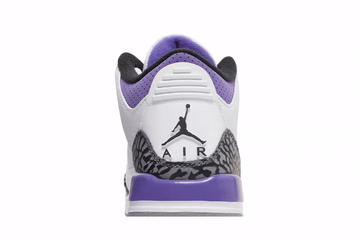 Air Jordan 3 GS Dark Iris, view 8
