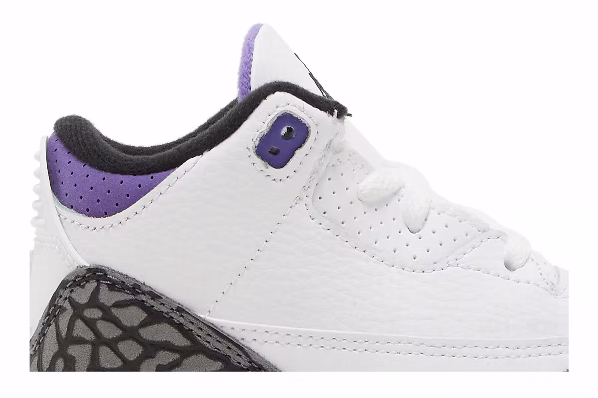 Air Jordan 3 TD Dark Iris, view 3