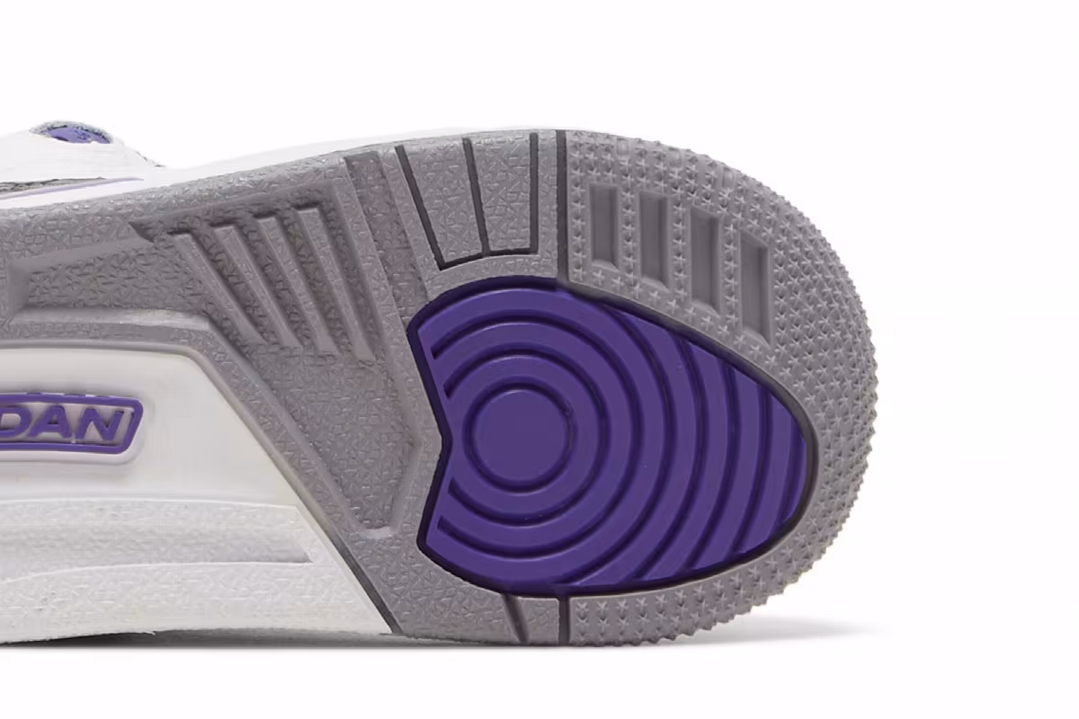 Air Jordan 3 TD Dark Iris, view 6