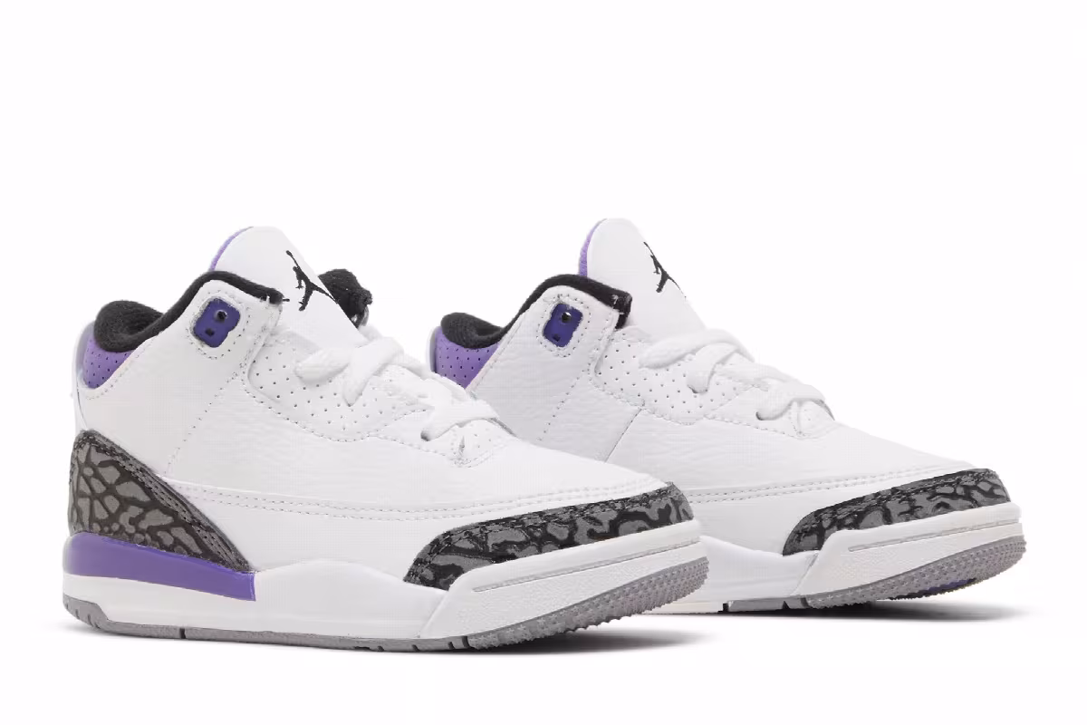 Air Jordan 3 TD Dark Iris, view 9