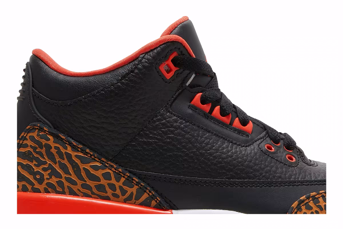 Air Jordan 3 GS Kumquat, view 3