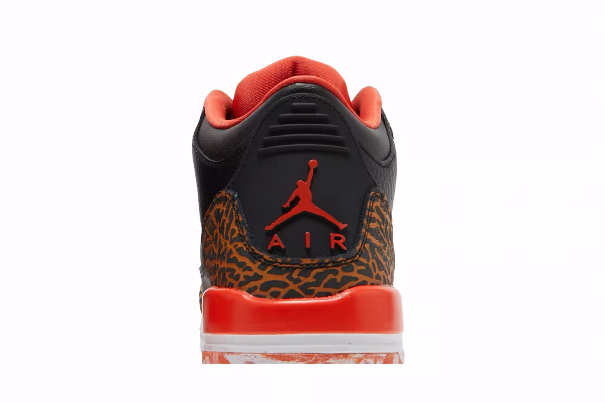 Air Jordan 3 GS Kumquat, view 8