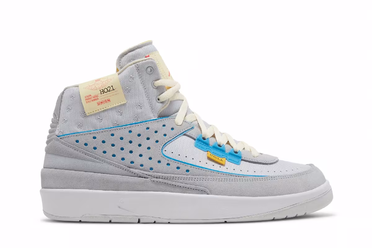 Union LA x Air Jordan 2 SP Grey Fog, view 2