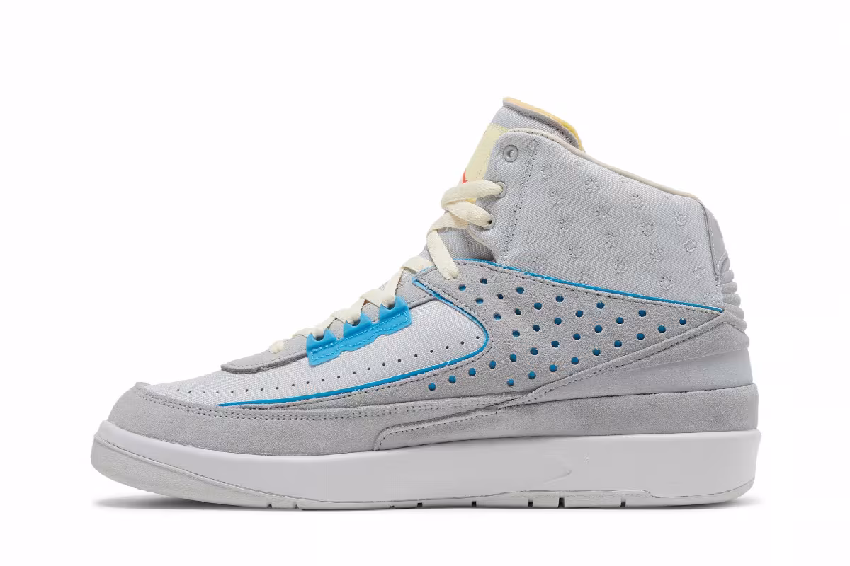 Union LA x Air Jordan 2 SP Grey Fog, view 4