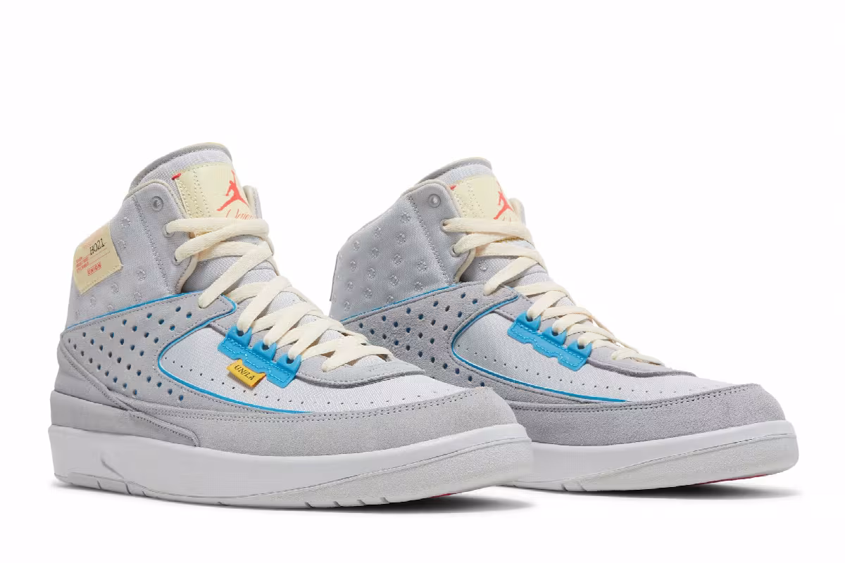 Union LA x Air Jordan 2 SP Grey Fog, view 9