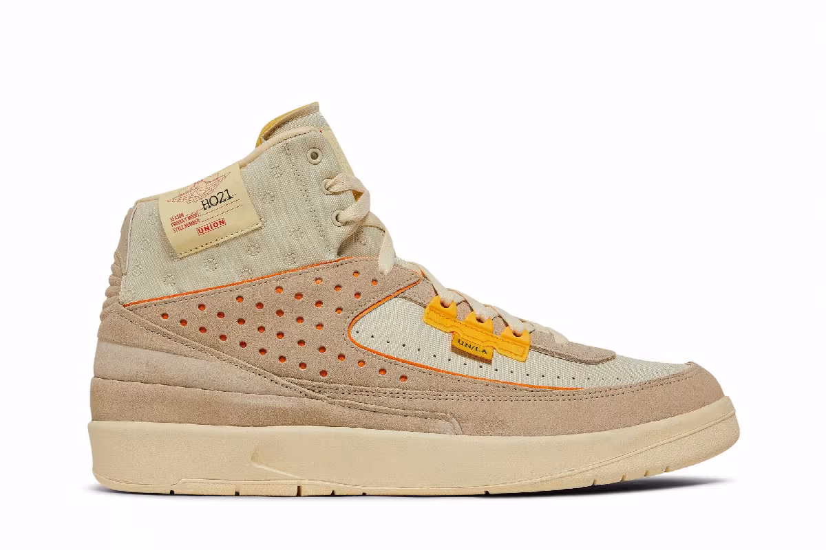 Union LA x Air Jordan 2 SP Rattan, view 2