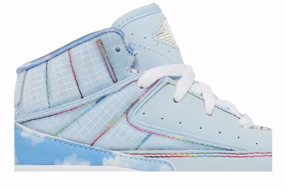 J. Balvin x Air Jordan 2 SP TD, view 3
