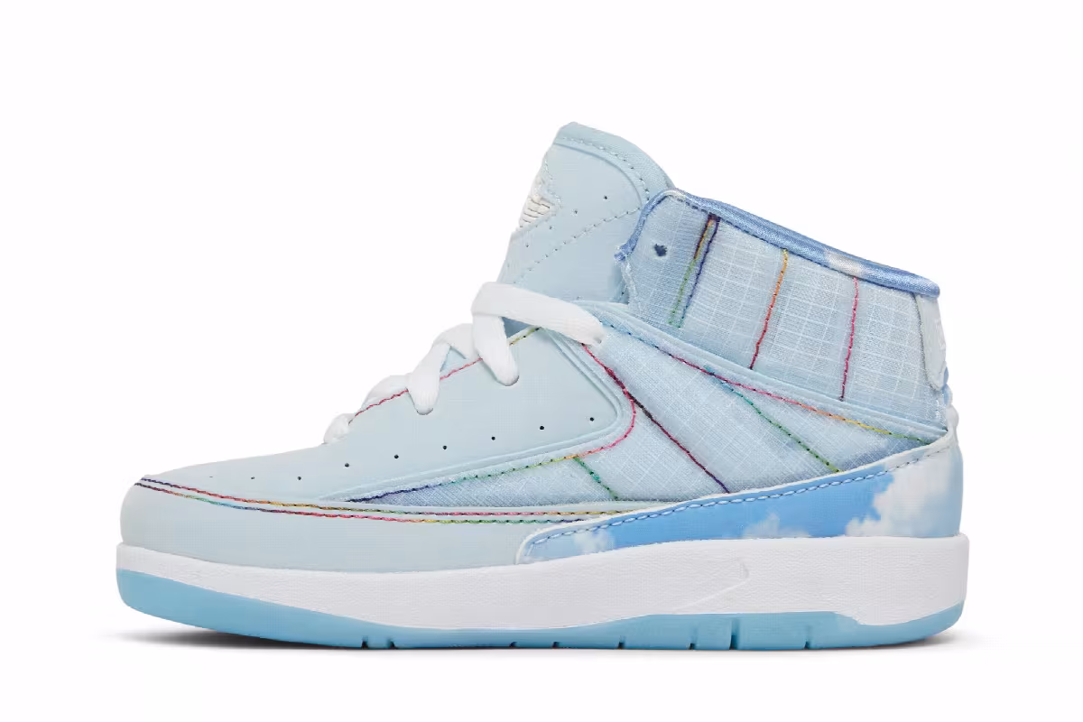 J. Balvin x Air Jordan 2 SP TD, view 4