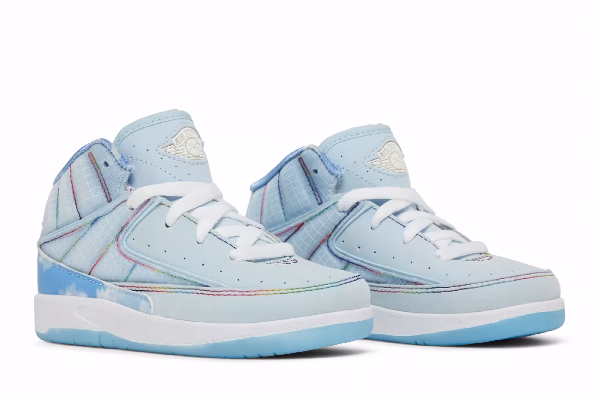J. Balvin x Air Jordan 2 SP TD, view 9