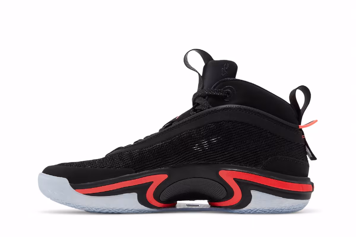 Air Jordan 36 Black Infrared, view 4