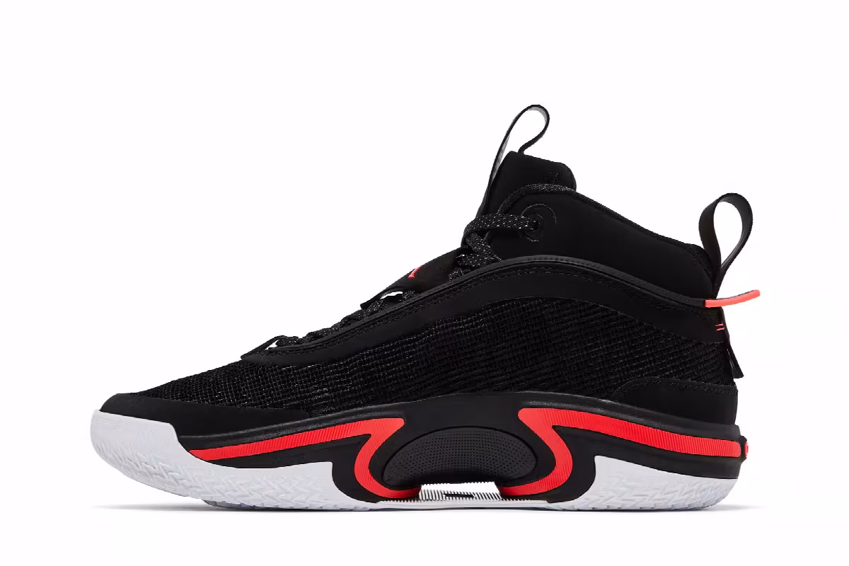 Air Jordan 36 PF Black Infrared, view 4