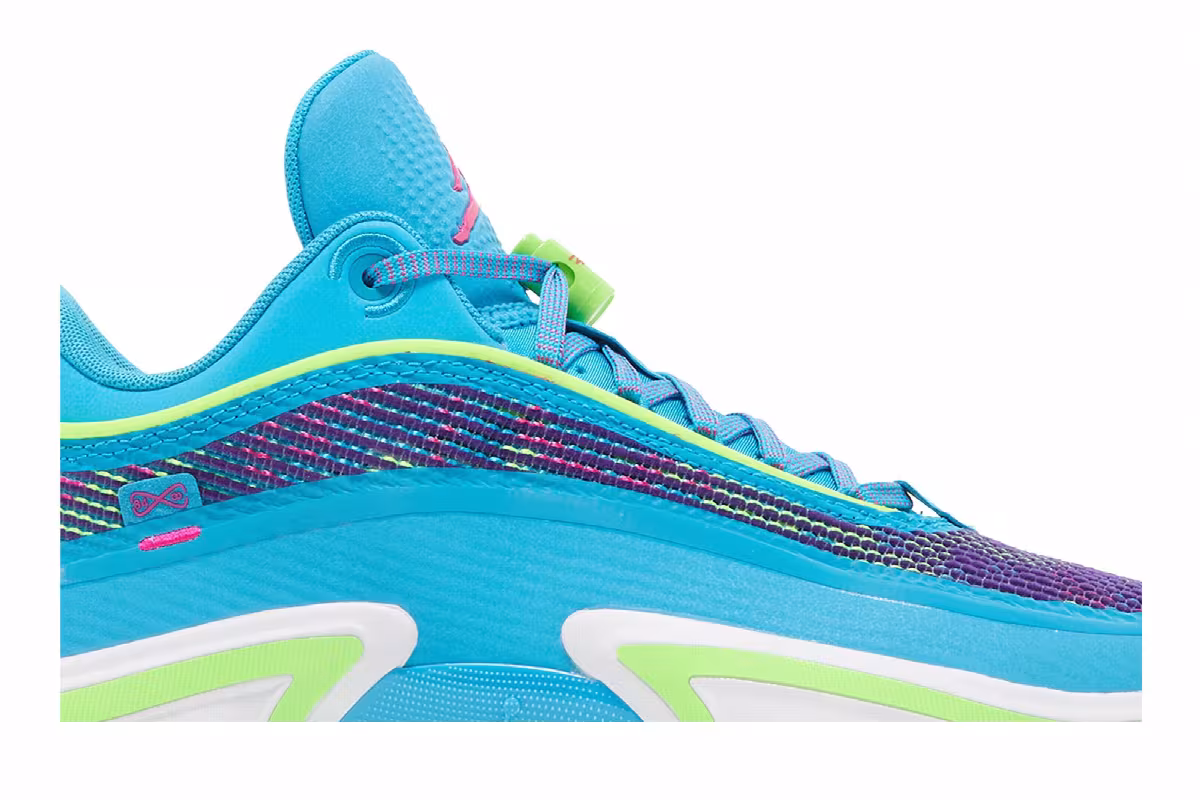 Luka Doncic x Air Jordan 36 Low PF Laser Blue, view 3