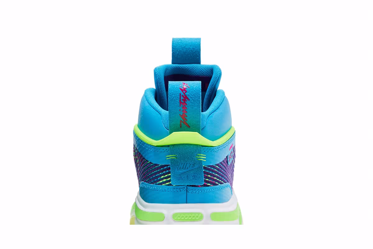Luka Doncic x Air Jordan 36 GS Laser Blue, view 8