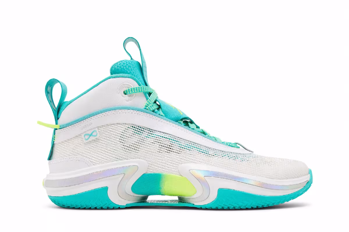 Guo Ailun x Air Jordan 36 GS Global Game, view 2