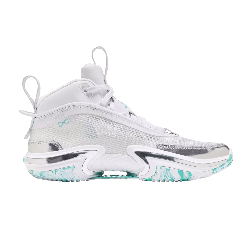 Guo Ailun x Air Jordan 36 GS White Hyper Jade