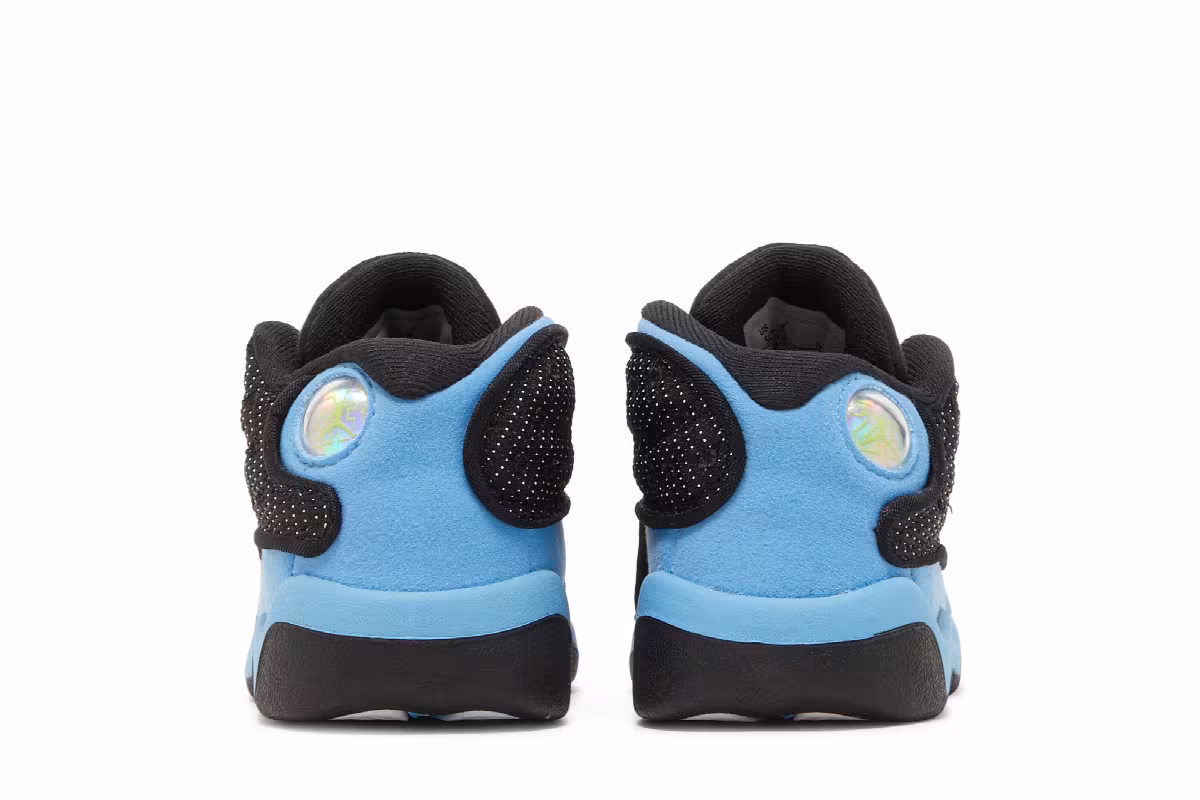 Air Jordan 13 TD Black University Blue, view 7