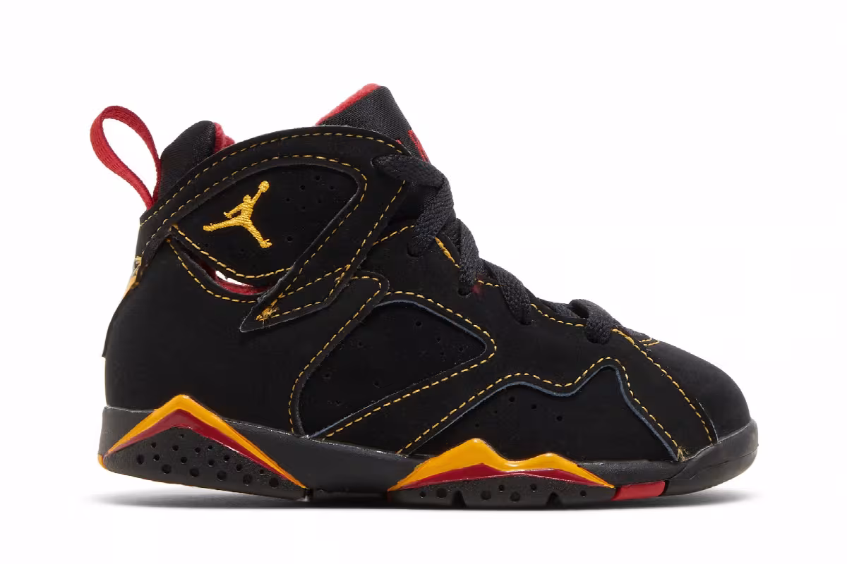 Air Jordan 7 TD Citrus 2022, view 2