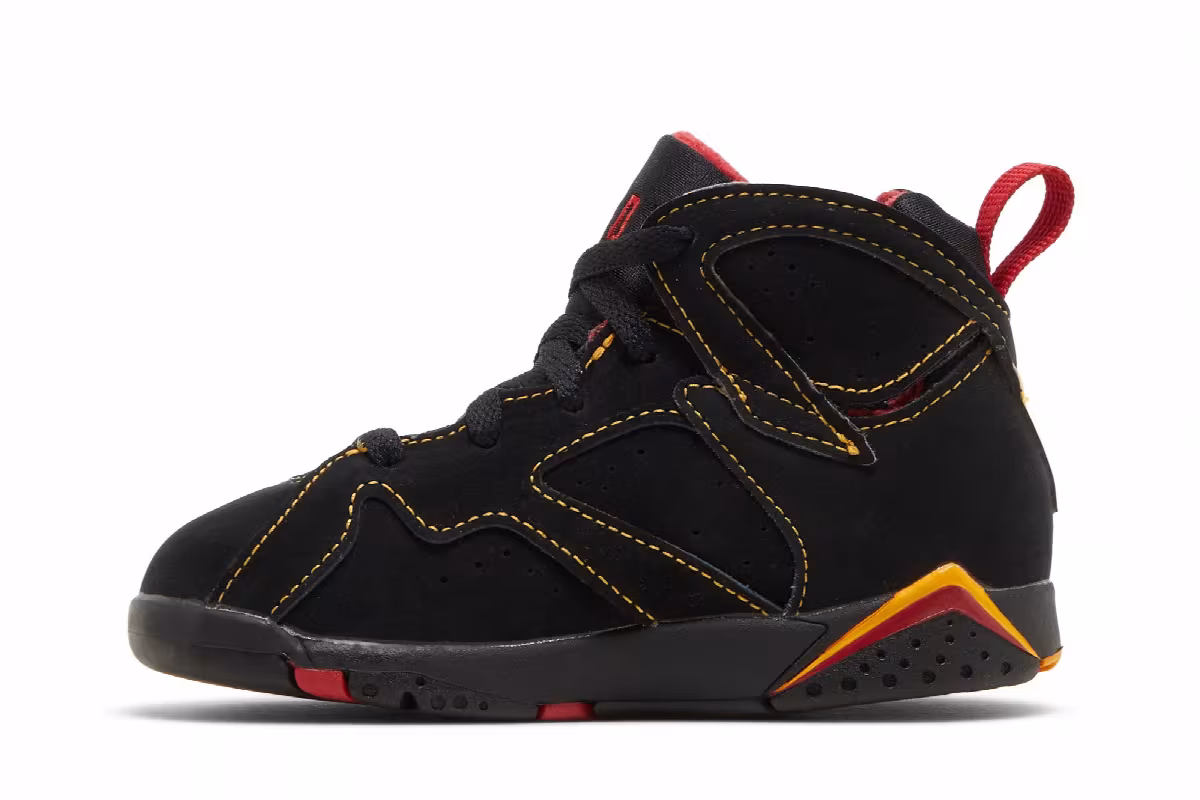 Air Jordan 7 TD Citrus 2022, view 4