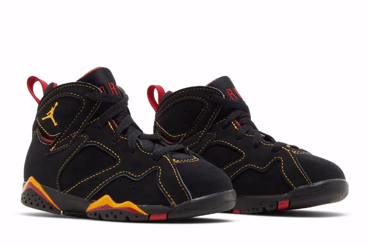 Air Jordan 7 TD Citrus 2022, view 9